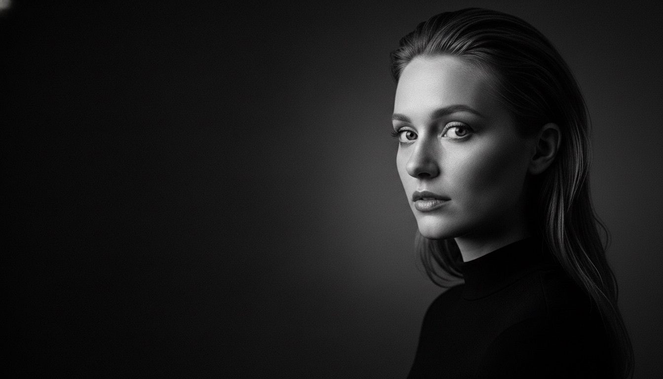 The Things We Don’t Say by Luke Ai Music artwork showing a reflective black and white portrait symbolizing unspoken emotions